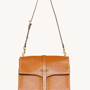 Rebecca Minkoff | Nanine Shoulder Bag in Tan Leather